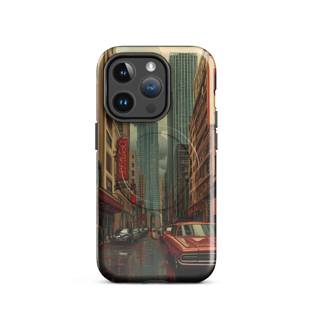 Nostalgic Cityscape: Reflections of a Forgotten Era