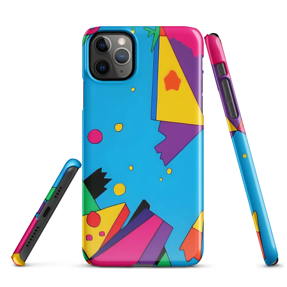 Colorful Geometric Playfulness | Phone Case |  11 Pro Max | Snap Case | Glossy