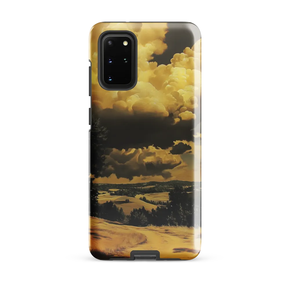 Golden Serenity in the Landscape