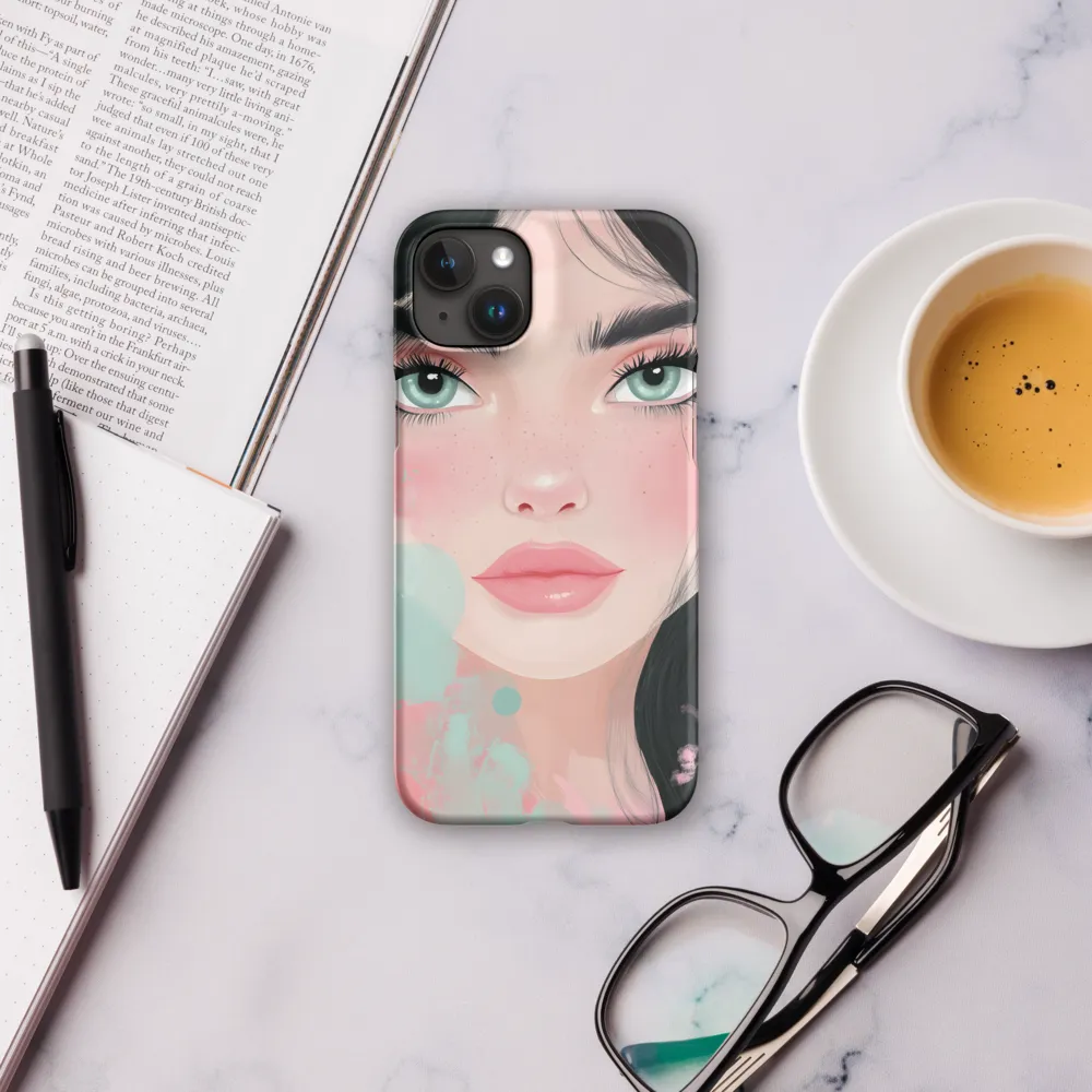 Dreamy Serenity: Portrait of a Young Woman