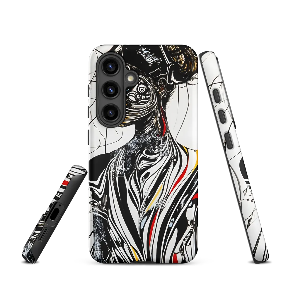 Whispers of the Abstract | Phone Case |  S24 | Tough Case | Matte