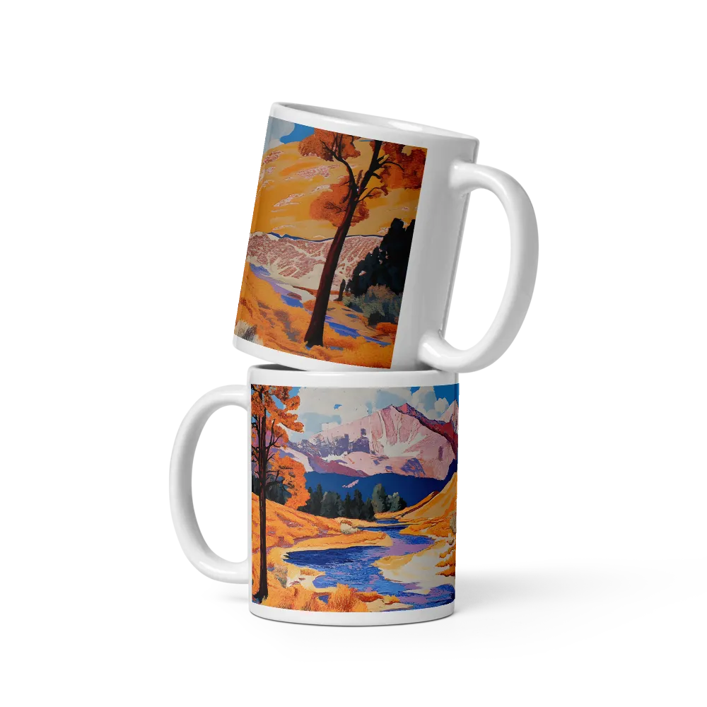 Autumn Serenity: A Vibrant Landscape | Mugs | Multiple Sizes & Colors