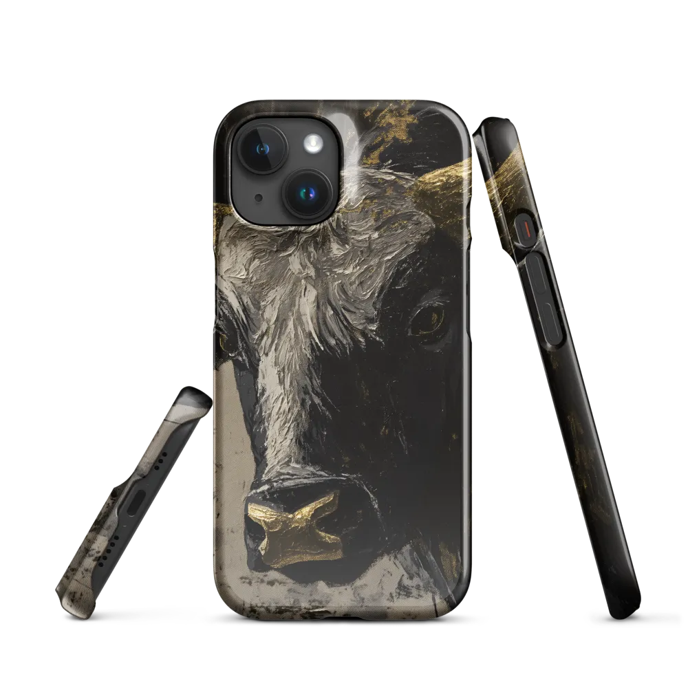 Majestic Bull: The Power in Black and Gold