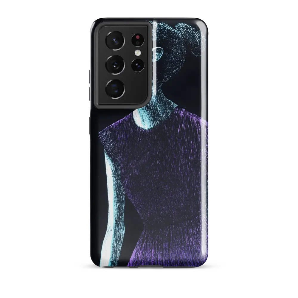 Contemplative Elegance | Phone Case |  S21 Ultra | Tough Case | Glossy
