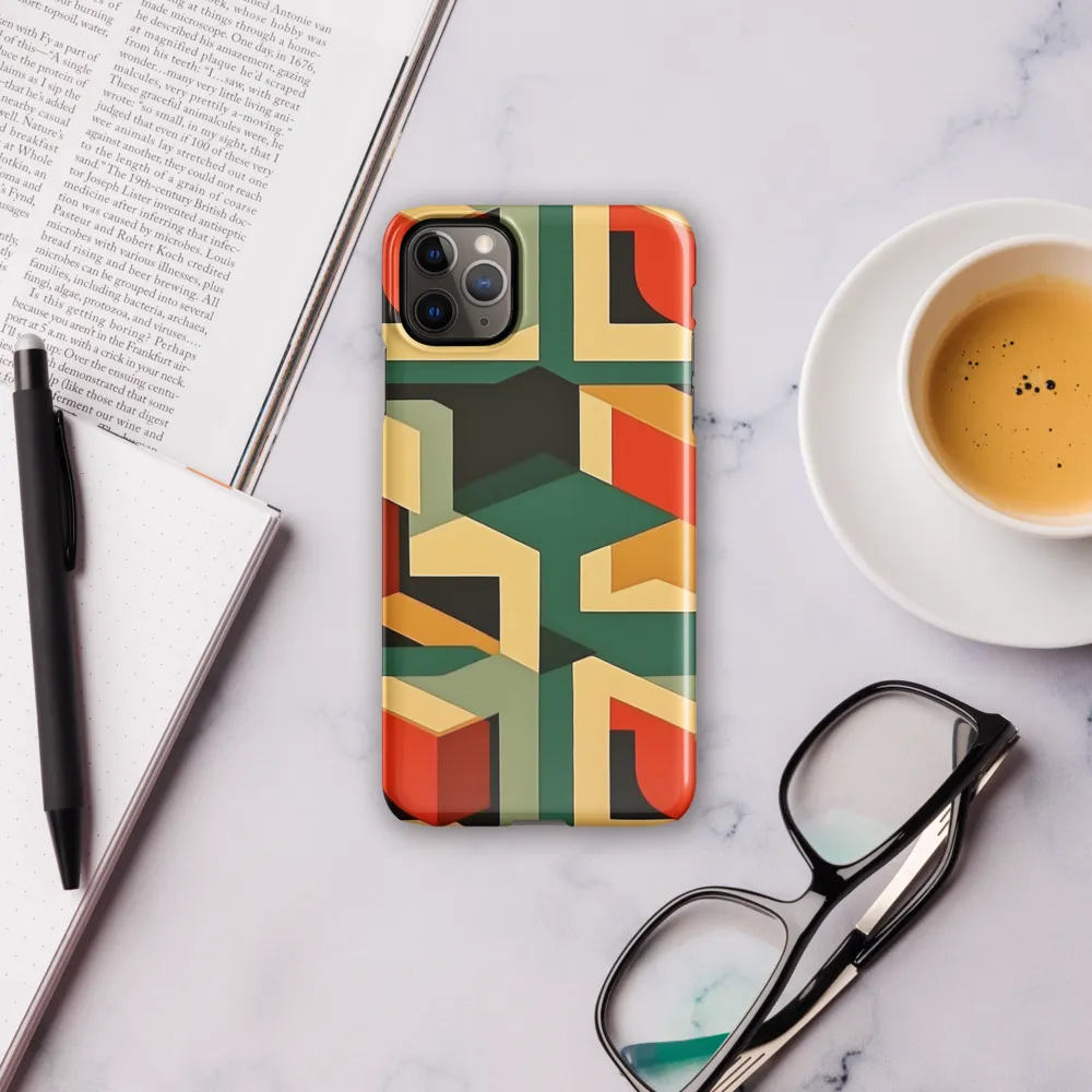 Dynamic Geometry: An Exploration of Form | Phone Case |  11 Pro Max | Snap Case | Glossy