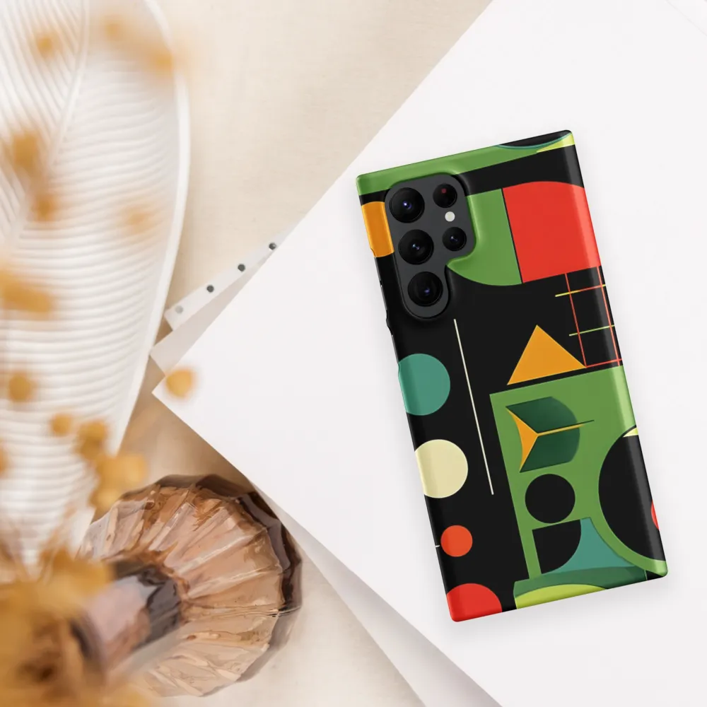 Geometric Harmony | Phone Case |  S22 Ultra | Snap Case | Matte