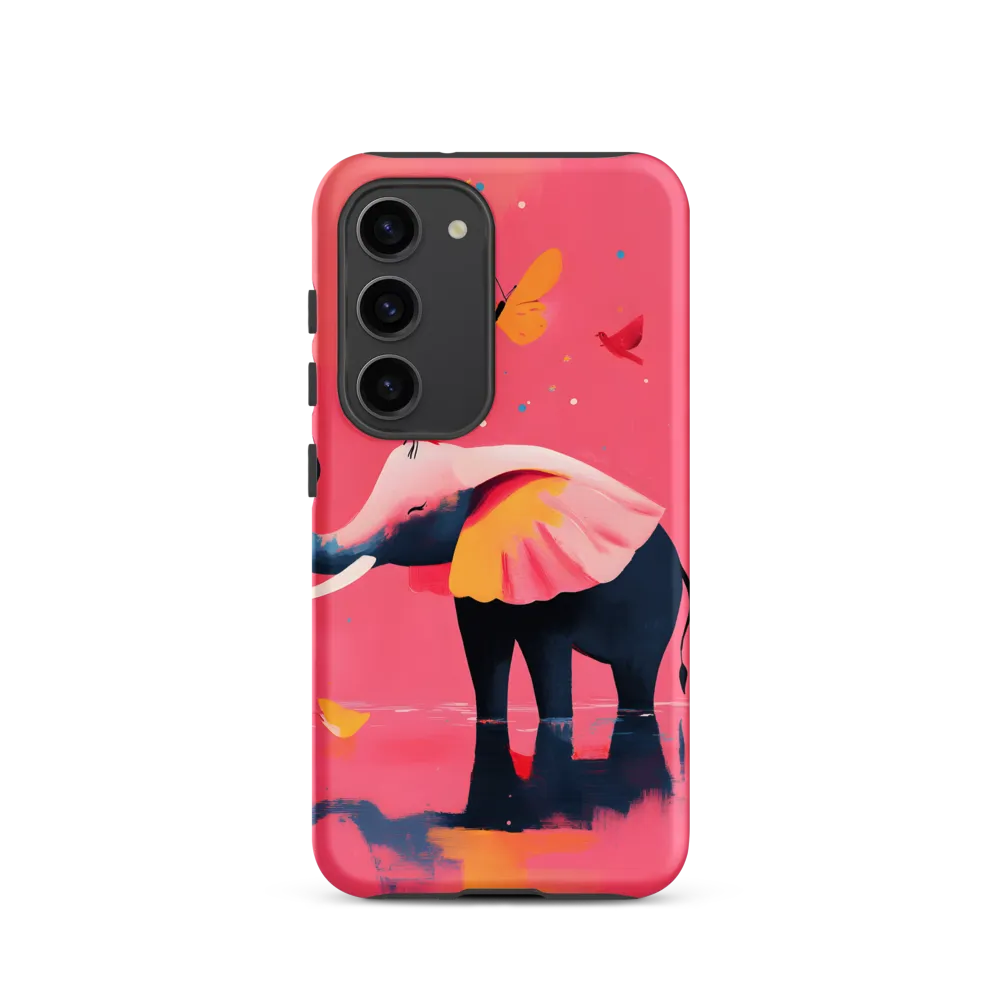 Whimsical Serenity: The Playful Elephant