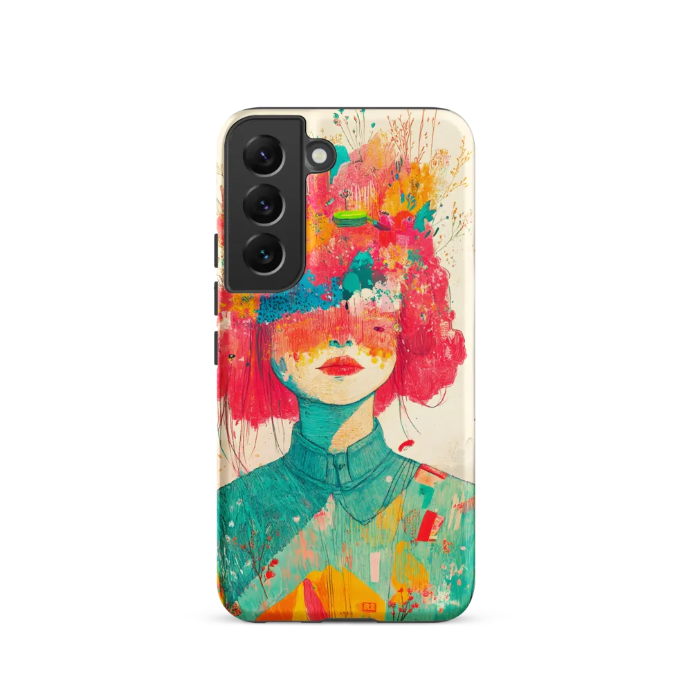 Whimsical Floral Portrait
