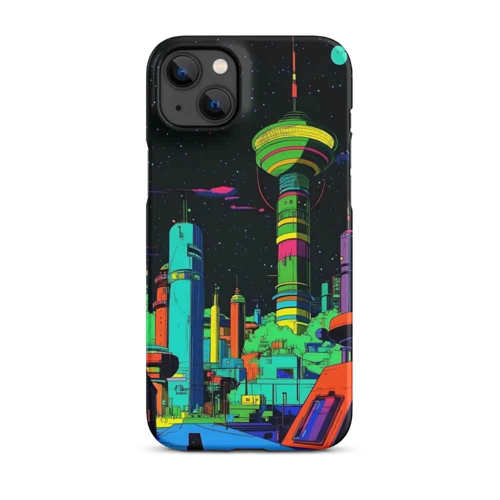 Neon Dreams: A Futuristic Cityscape