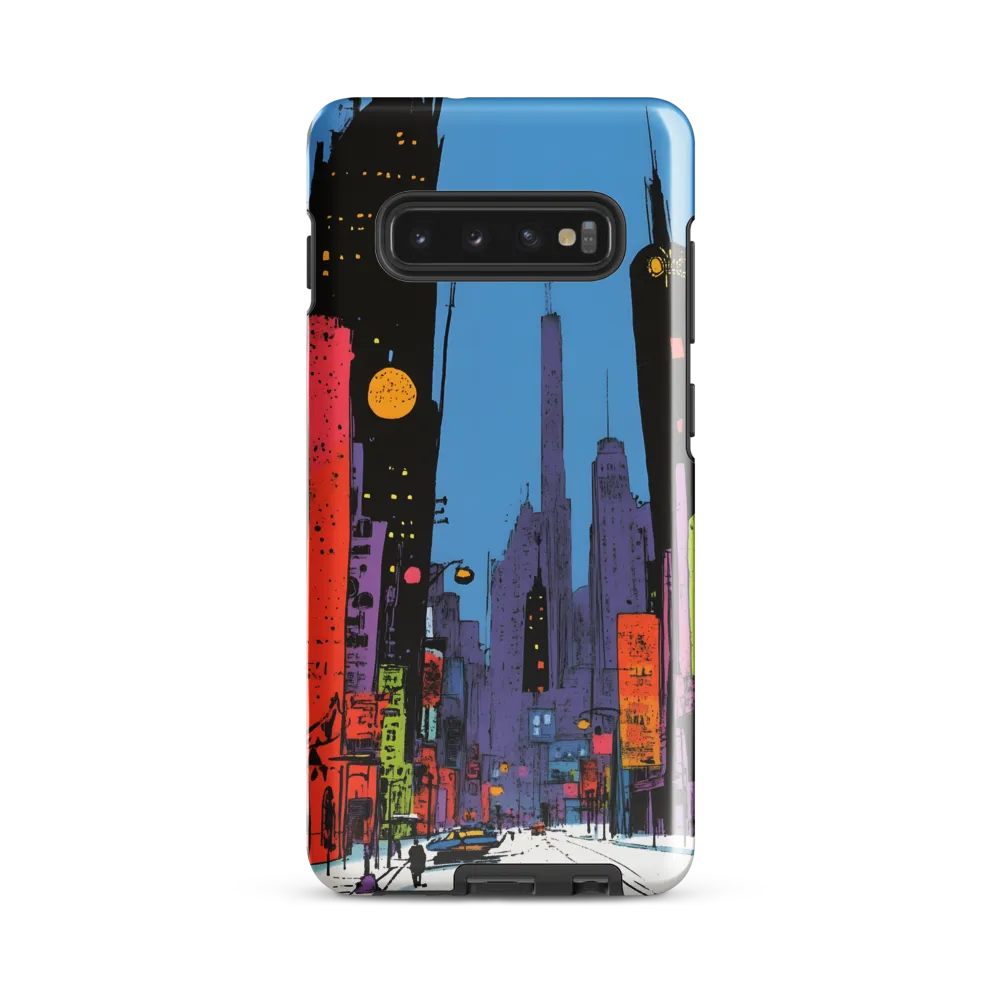 Neon City Dreams | Phone Case |  S10 Plus | Tough Case | Glossy