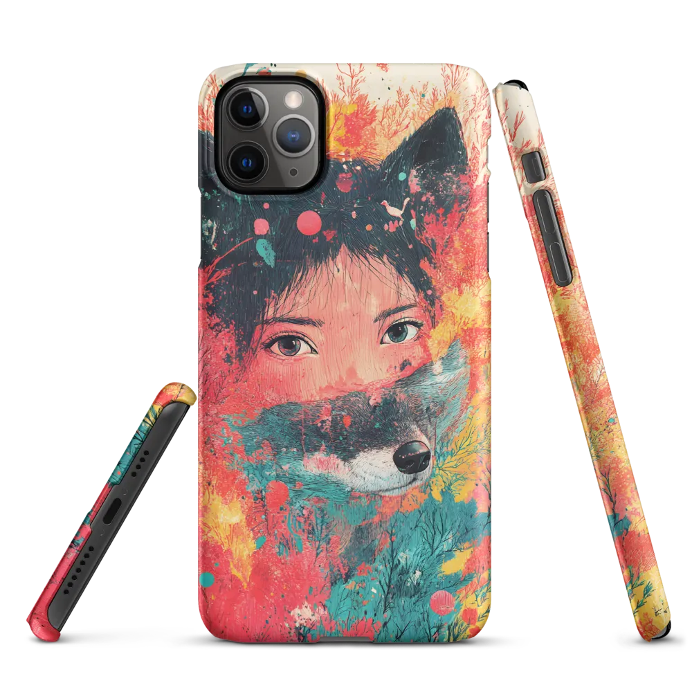Harmony of Spirit: Girl and Wolf