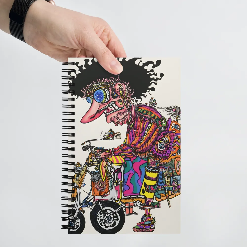 Whimsical Ride | Spiral Notebook