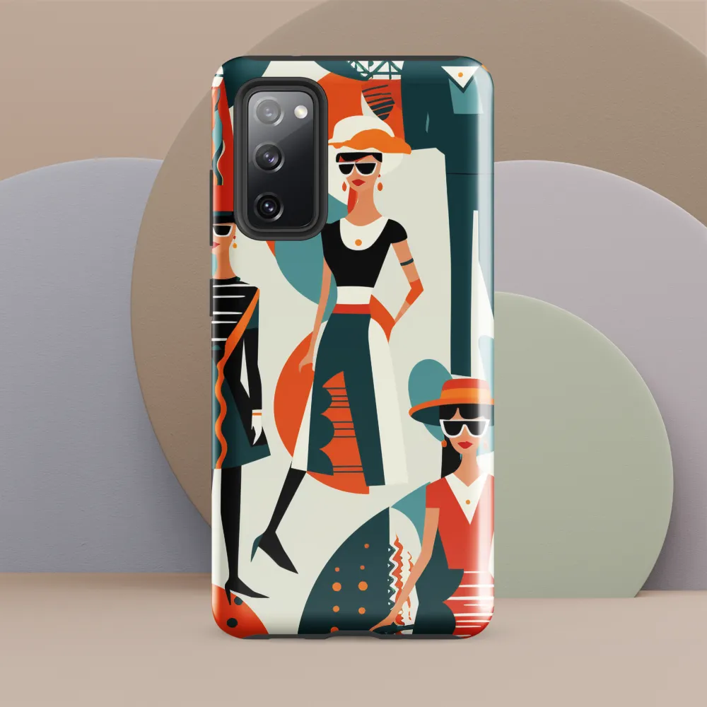 Chic Figures in Pop Art