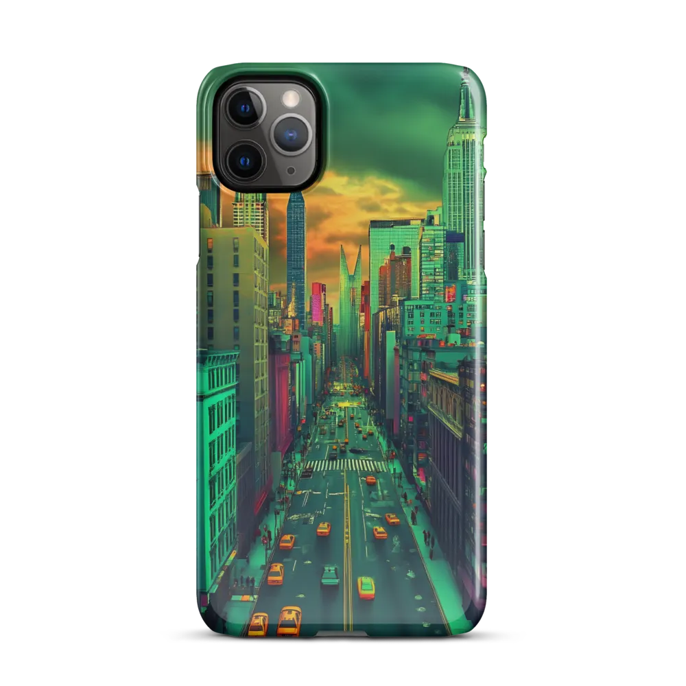 Urban Surrealism: Neon Dreams | Phone Case |  11 Pro Max | Snap Case | Glossy