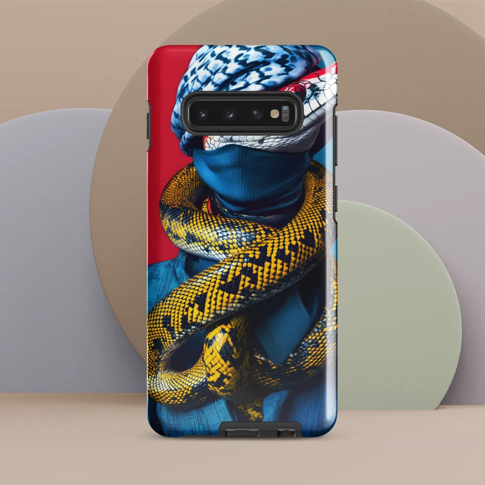 Hybrid of Reptilian Elegance | Phone Case |  S10 Plus | Tough Case | Glossy