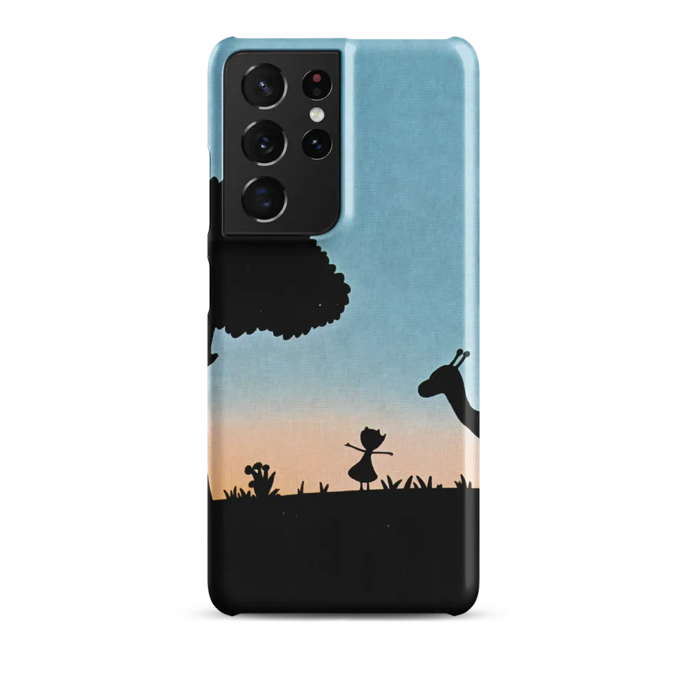 Curiosity in the Silhouette | Phone Case |  S21 Ultra | Snap Case | Matte