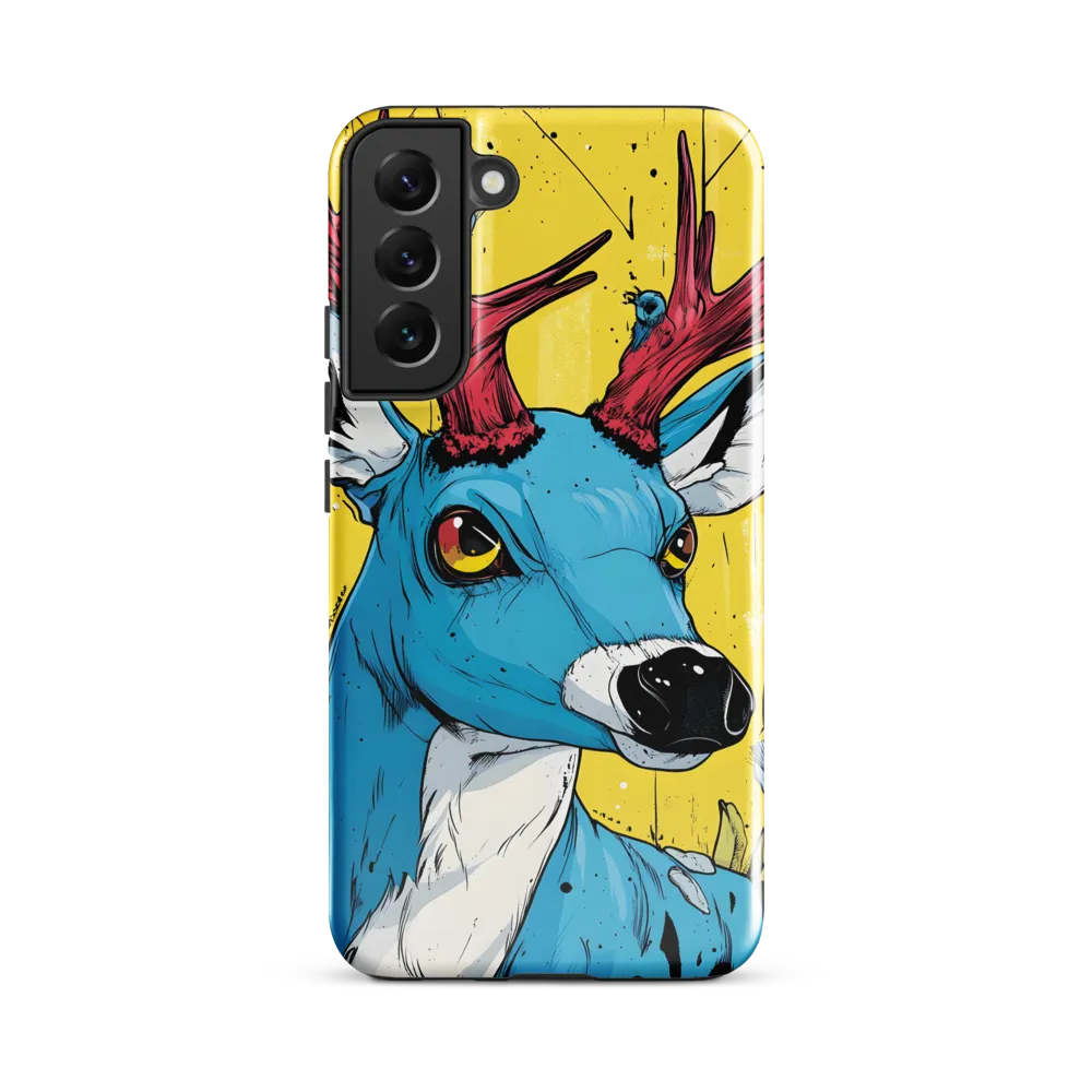Vivid Antlers: A Modern Take on Nature