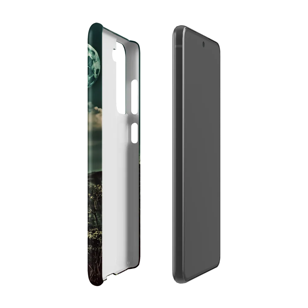 Moonlit Blossom | Phone Case |  S21 FE | Snap Case | Matte