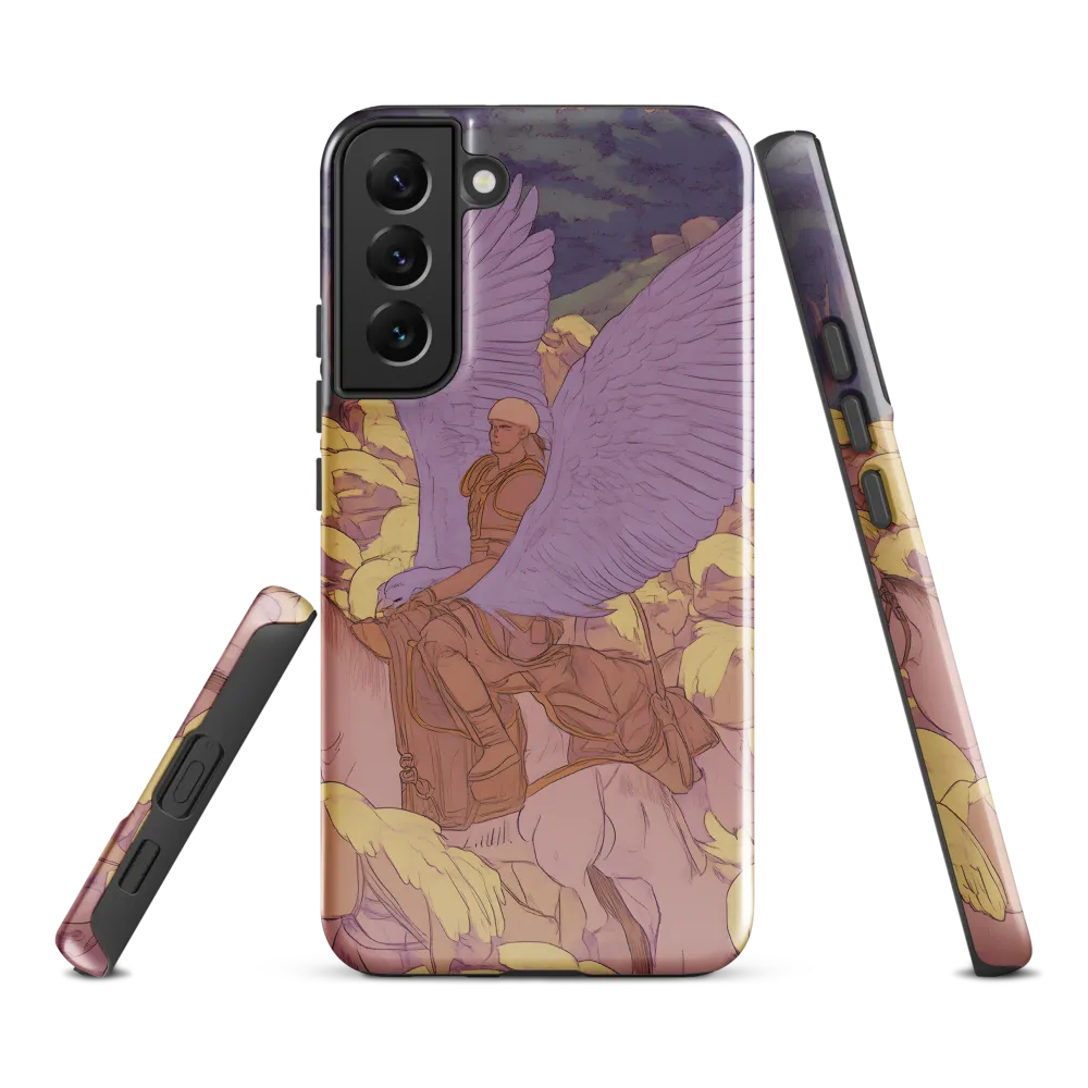 The Winged Guardian | Phone Case |  S22 Plus | Tough Case | Glossy