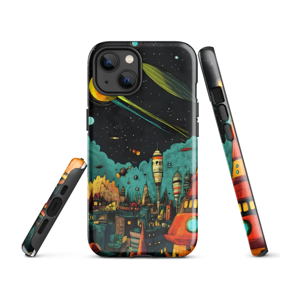 Galactic Cityscape: A Journey Through Imagination