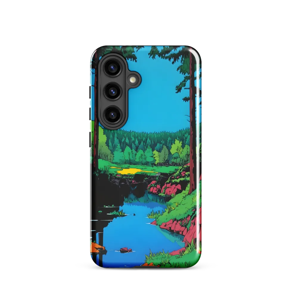 Tranquil Reflections: A Vibrant Landscape