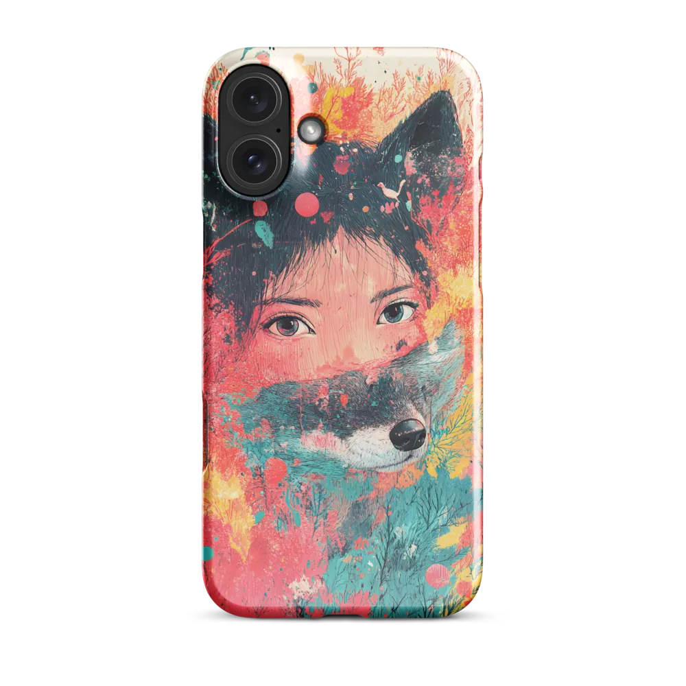 Harmony of Spirit: Girl and Wolf