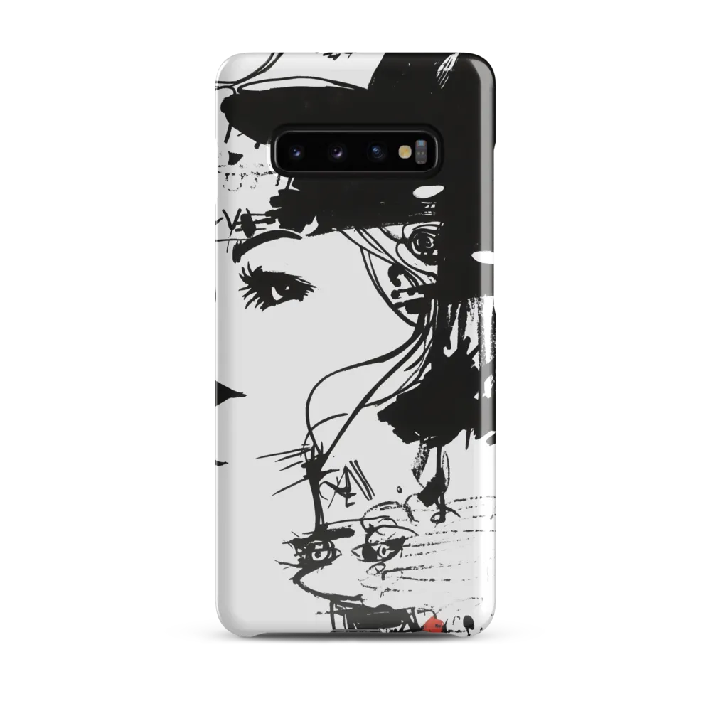 Enigmatic Elegance | Phone Case |  S10 Plus | Snap Case | Glossy