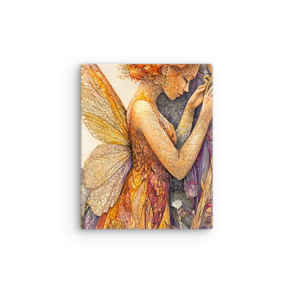 Whispers of the Frosted Meadow | Thin Canvas | 8″×10″
