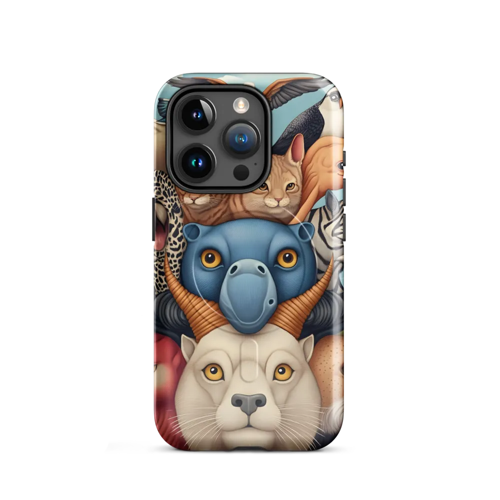Harmonious Echoes of Wildlife | Phone Case |  15 Pro | MagSafe® Tough Case | Glossy