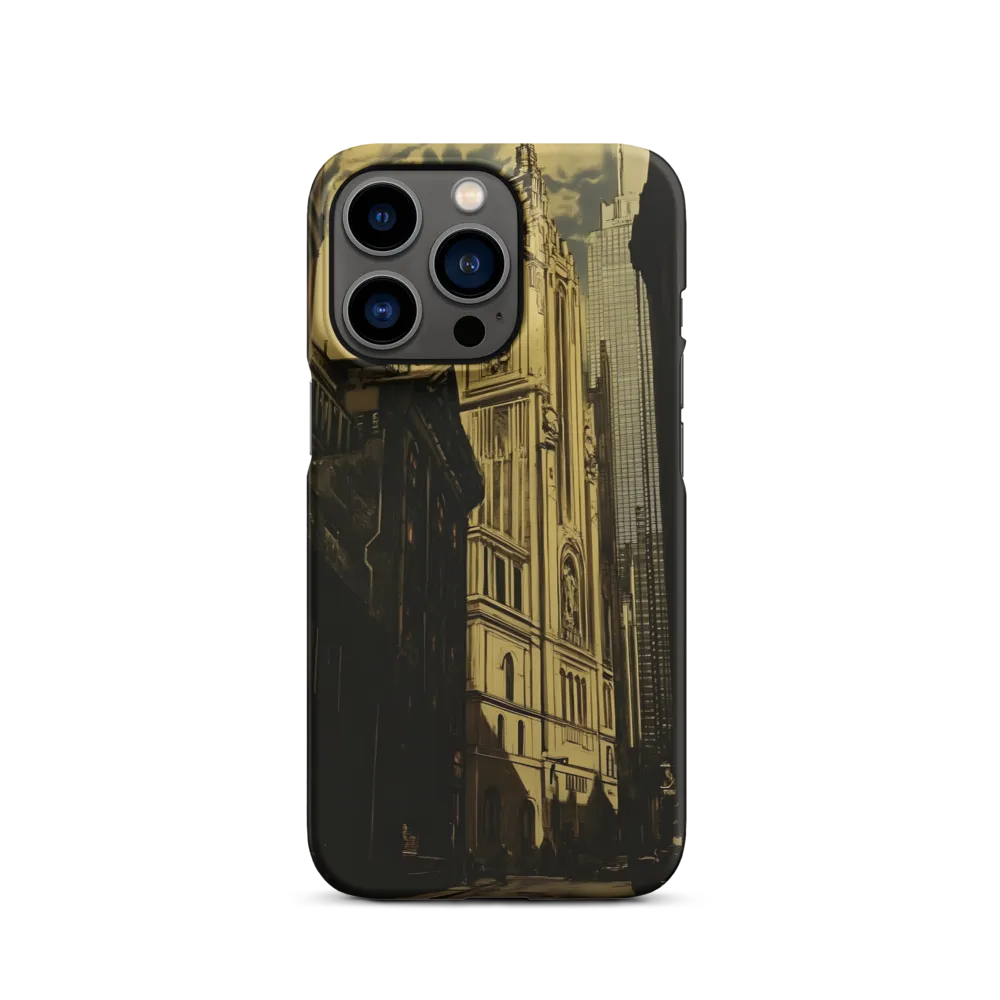 Nostalgic Urban Echoes | Phone Case |  13 Pro | Snap Case | Matte