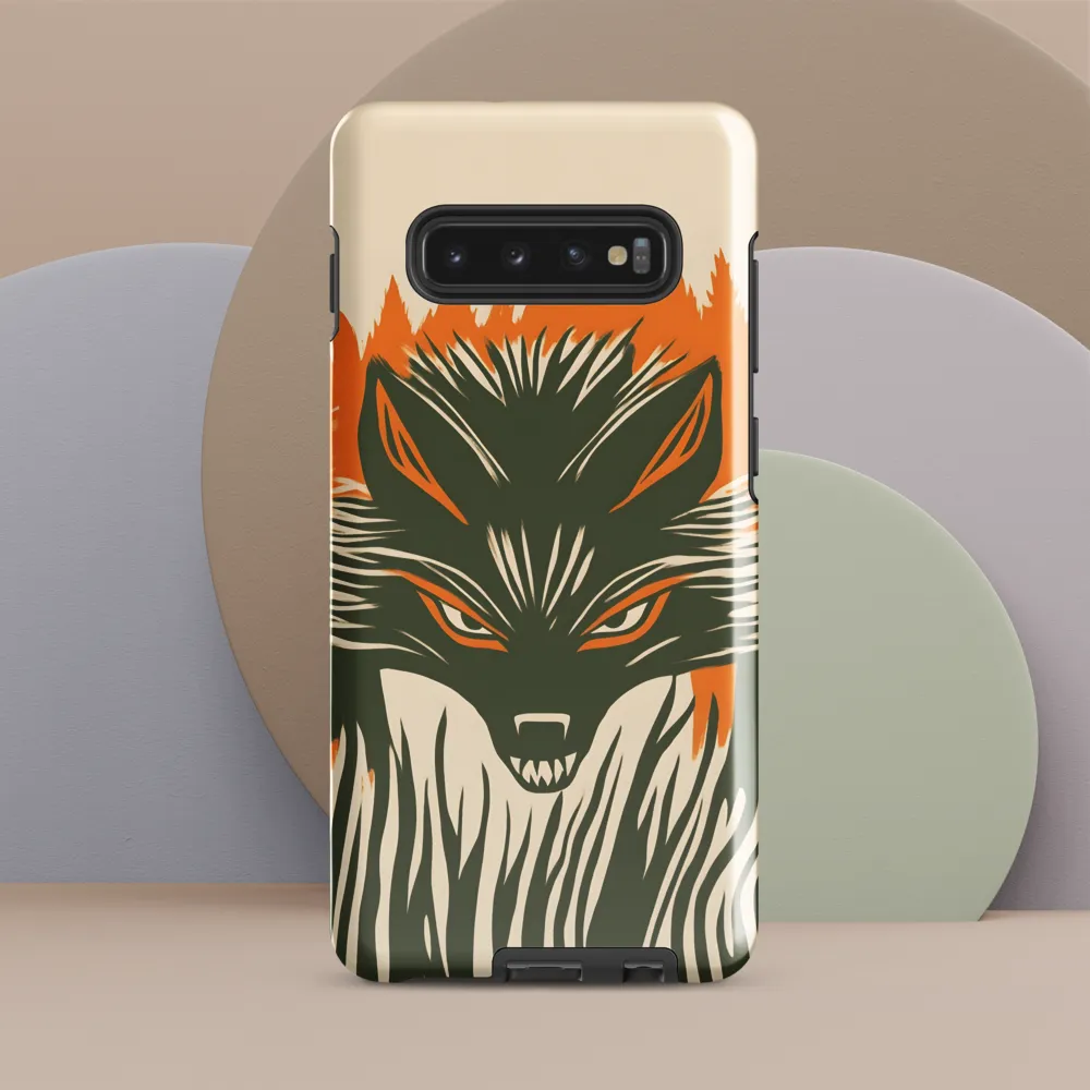 The Fierce Guardian of the Forest | Phone Case |  S10 Plus | Tough Case | Glossy