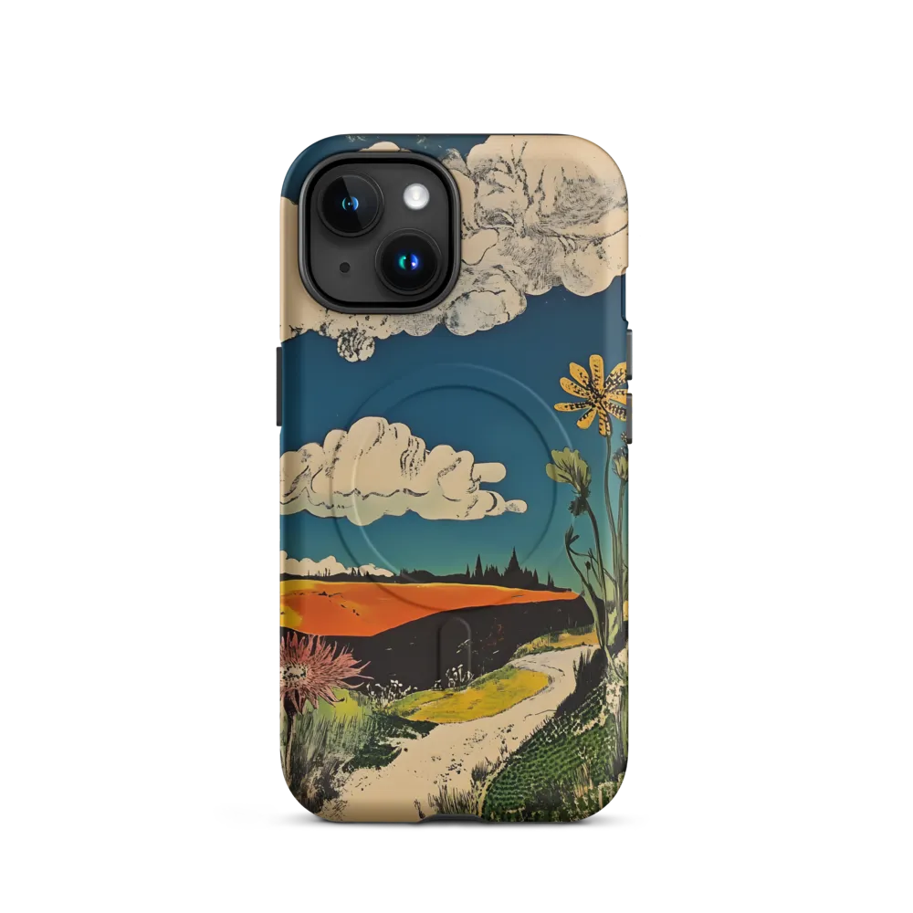 Surreal Blooming Landscape