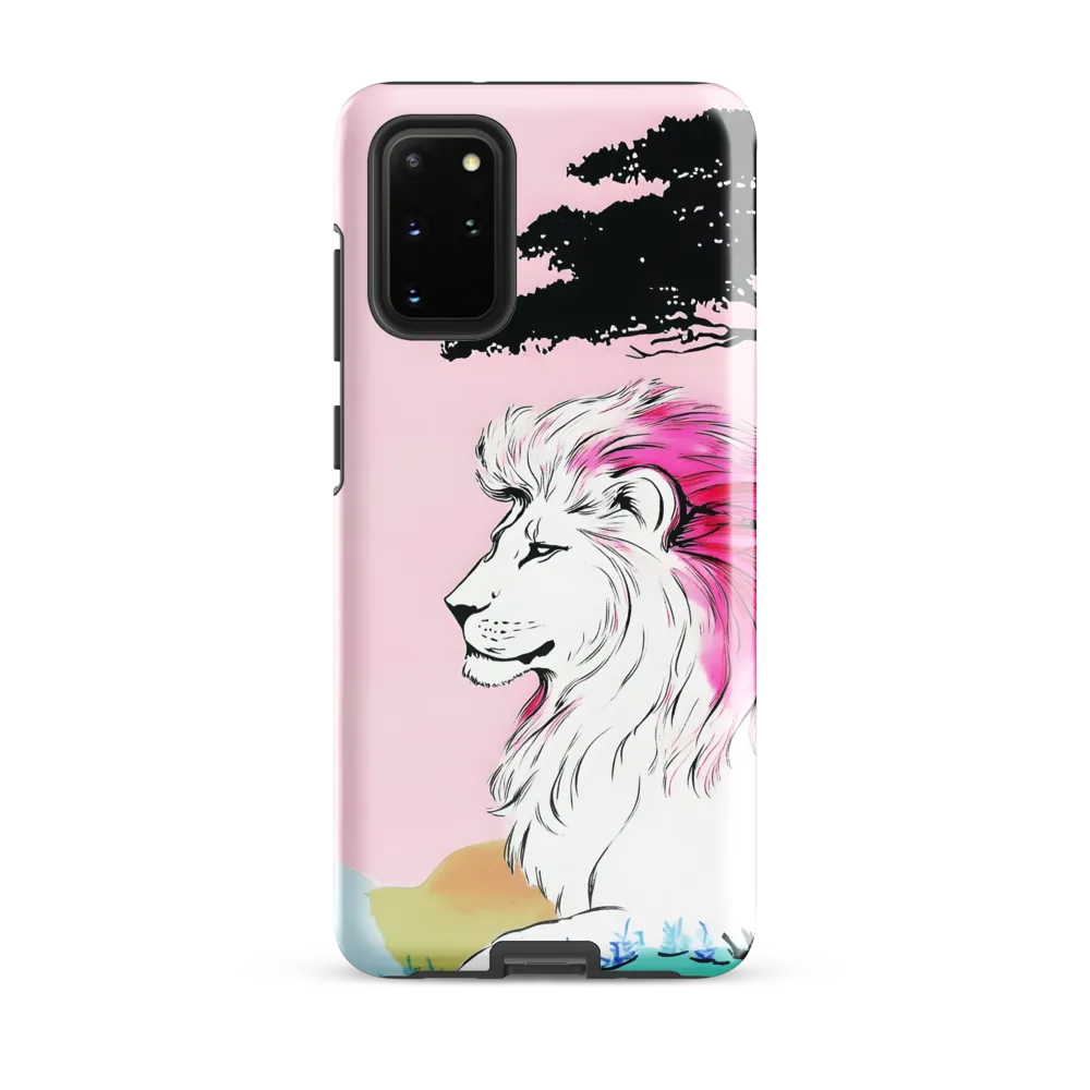 Serene Majesty: A Lion's Profile