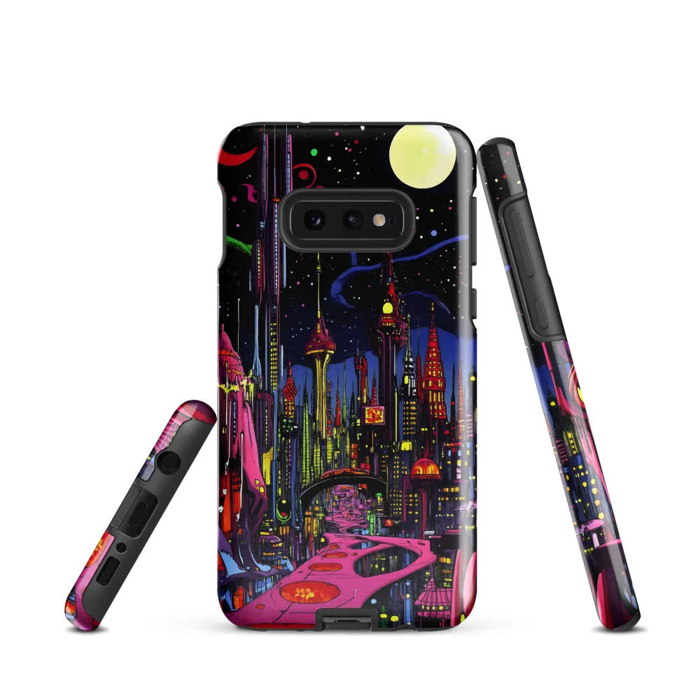Neon Dreams of a Futuristic City