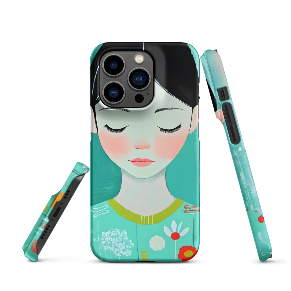 Tranquil Blossom | Phone Case |  14 Pro | Snap Case | Matte