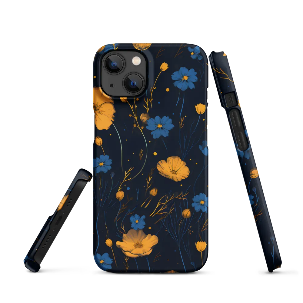 Nocturnal Blossoms | Phone Case |  13 | Snap Case | Matte