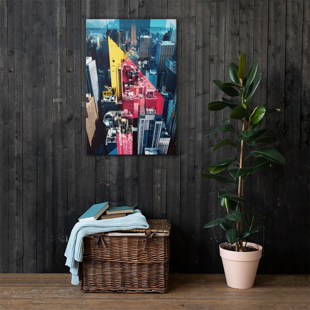 Dynamic Urban Symphony | Canvas | 24″×36″