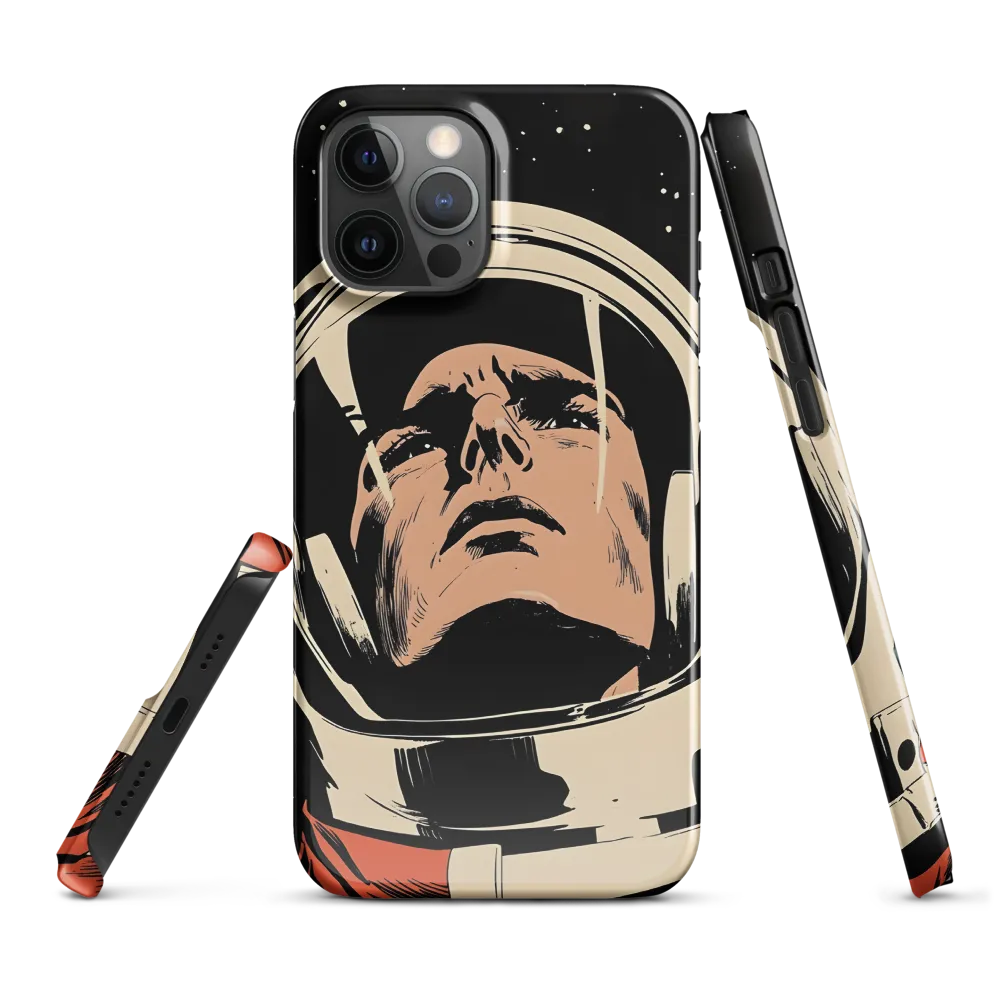 Gaze of the Astronaut | Phone Case |  12 Pro Max | Snap Case | Glossy