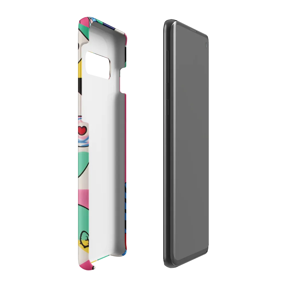 Dynamic Interplay of Shapes | Phone Case |  S10 Plus | Snap Case | Matte