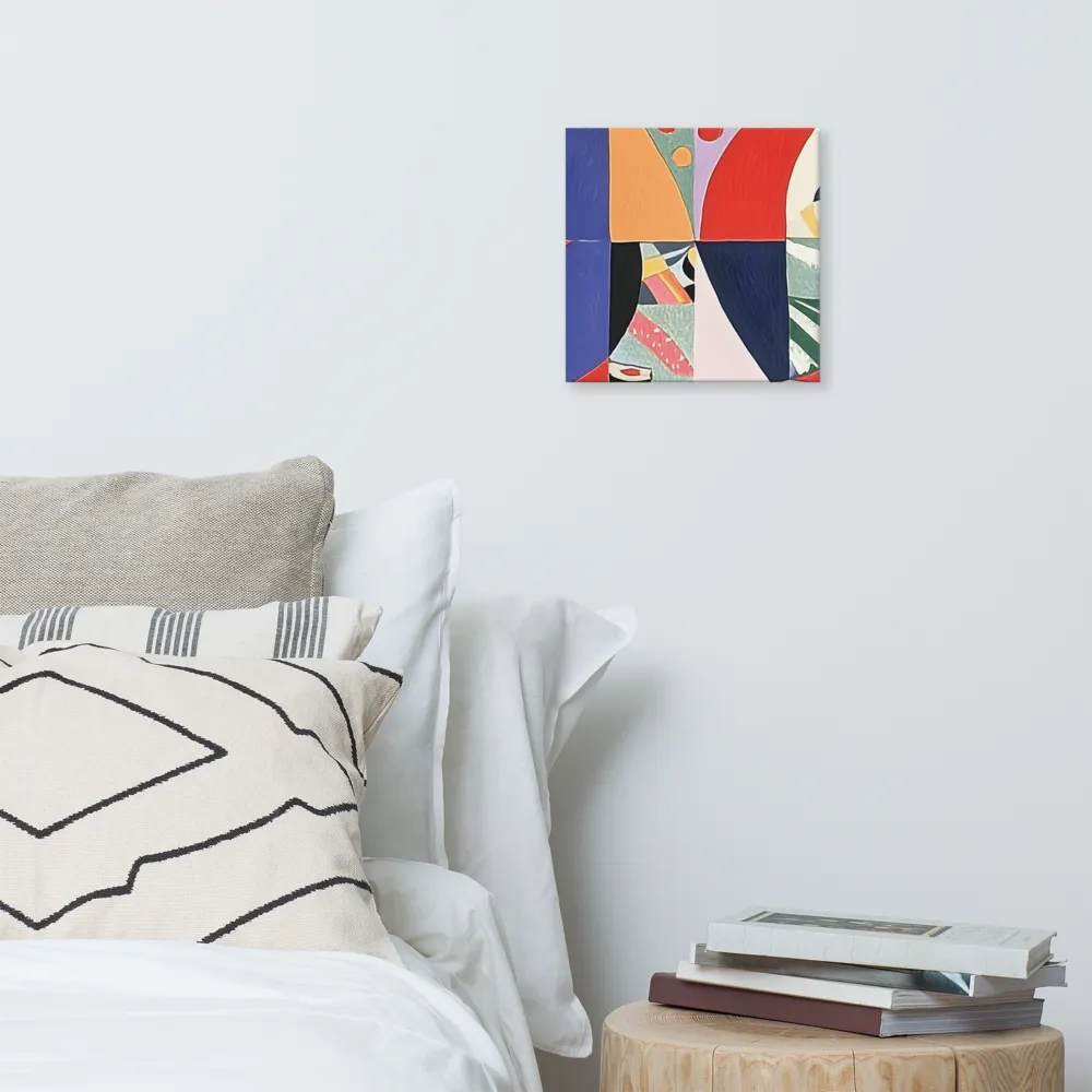 Dynamic Mosaic Symmetry | Canvas | 12″×12″