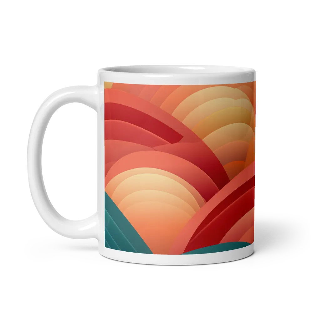 Rhythms of the Waves | Mug with White inside | 11 oz