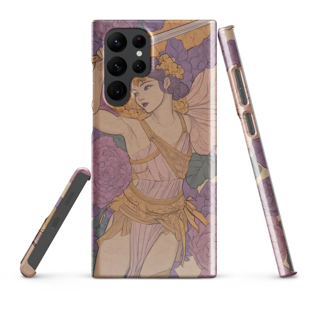 Goddess of Blossoms | Phone Case |  S22 Ultra | Snap Case | Glossy