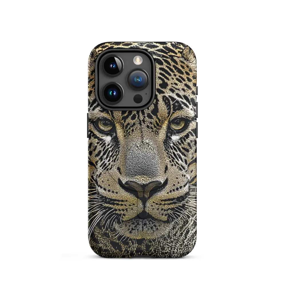The Majestic Gaze: Portrait of a Leopard