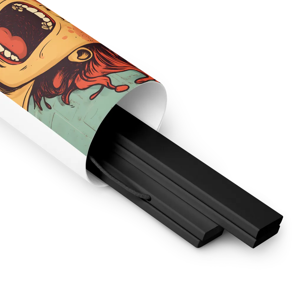 Fury Unleashed | Poster With Black Wood Hanger | 8″×10″