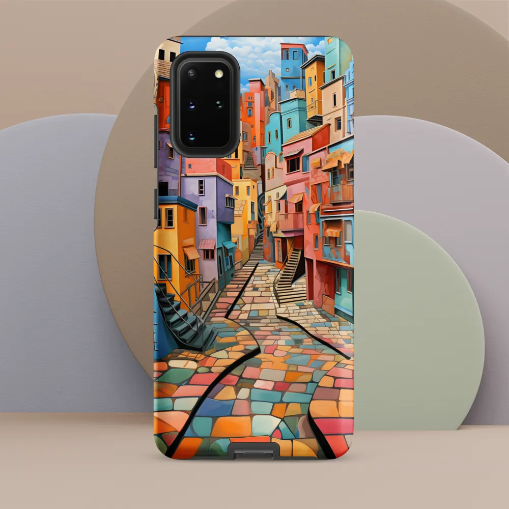 Vibrant Cityscape: A Kaleidoscope of Colors