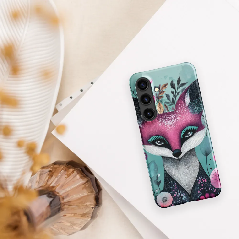 Whimsical Fox Among Blossoms