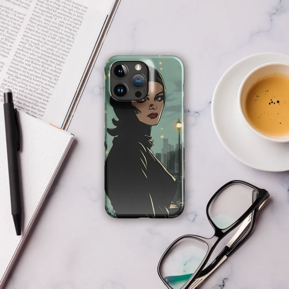 Shadows of Intrigue | Phone Case |  15 Pro Max | Snap Case | Glossy