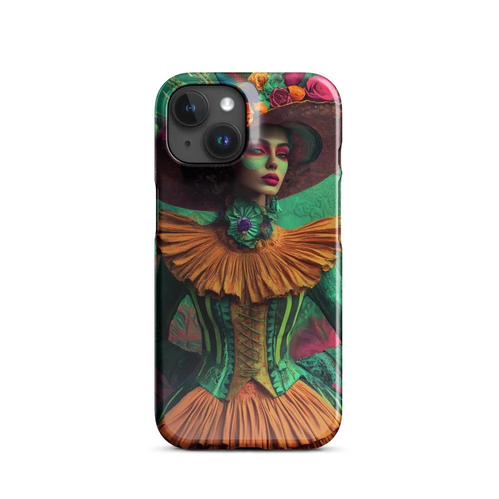 Ethereal Elegance in Color | Phone Case |  15 | Snap Case | Glossy