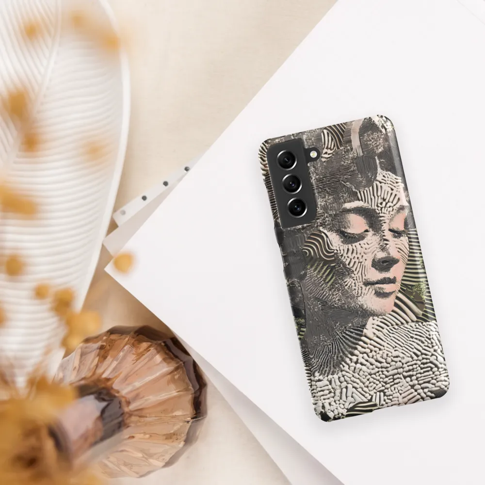 Ethereal Blend of Nature and Humanity | Phone Case |  S21 | Snap Case | Matte