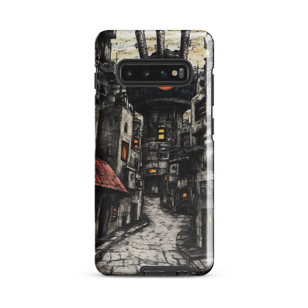 The Smiling Overlord of the Dystopian City | Phone Case |  S10 Plus | Tough Case | Glossy